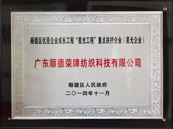 世界杯下单网站 - 世界杯(中国)-2012年获顺德政府颁发“星光企业”称号